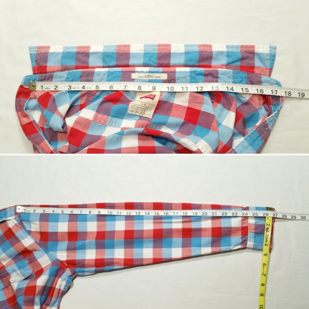 LEVI'S Standard Fit Casual Button Shirt 3168E1M - Picture 4 of 8